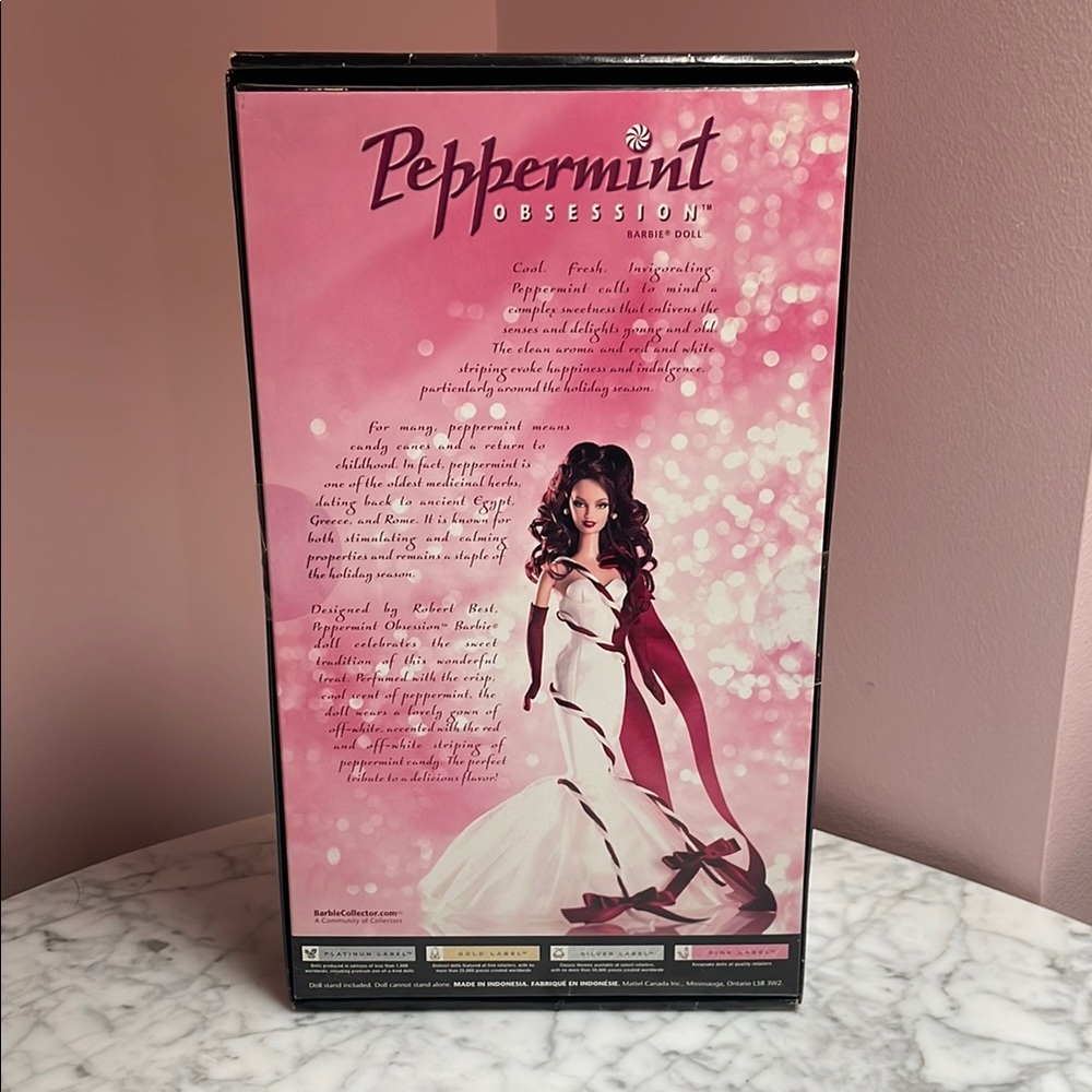 2005 Barbie Collector Peppermint Obsession Doll - Picture 4 of 6